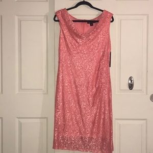 *NWT*  Pink Lace Cocktail Dress